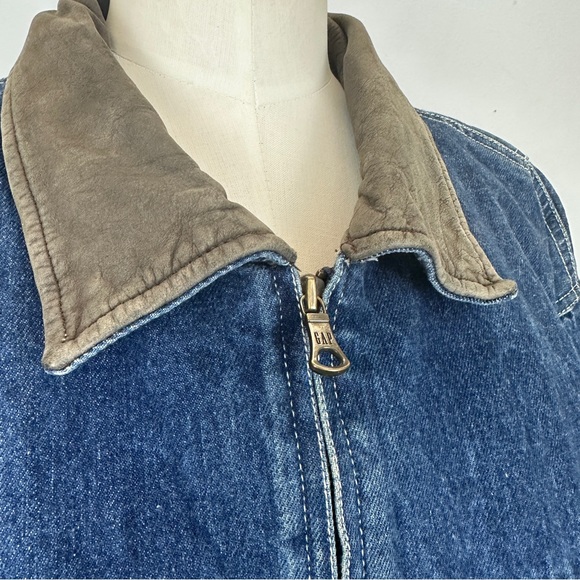 Vintage Gap Denim Lined Jacket - Picture 3 of 8